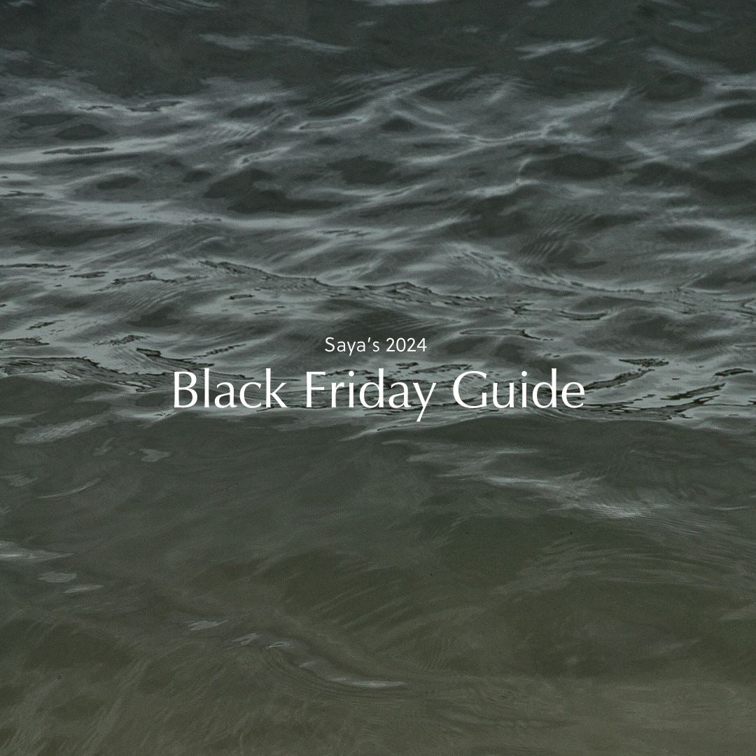 Saya Skincare: Black Friday Picks for 2024