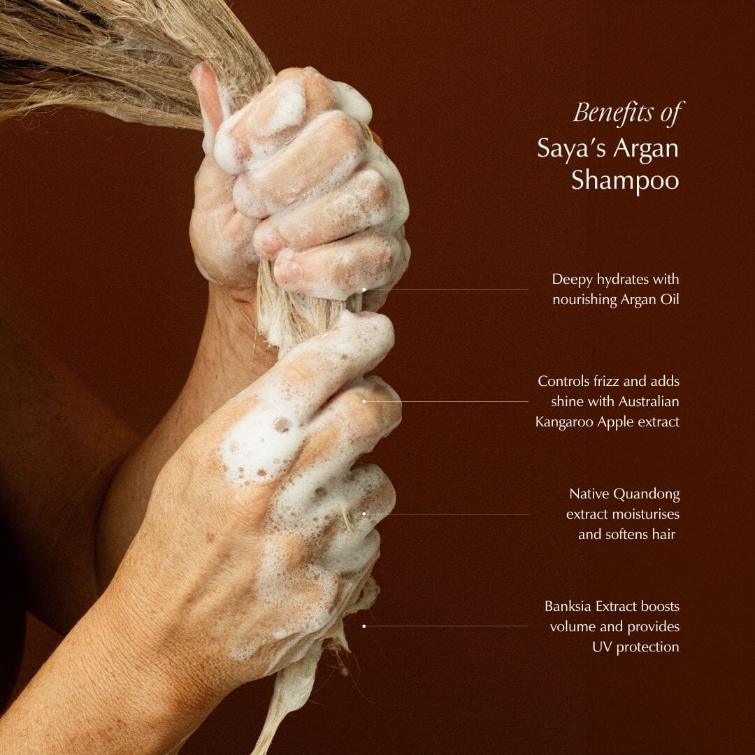Argan Shampoo Hair Care Saya