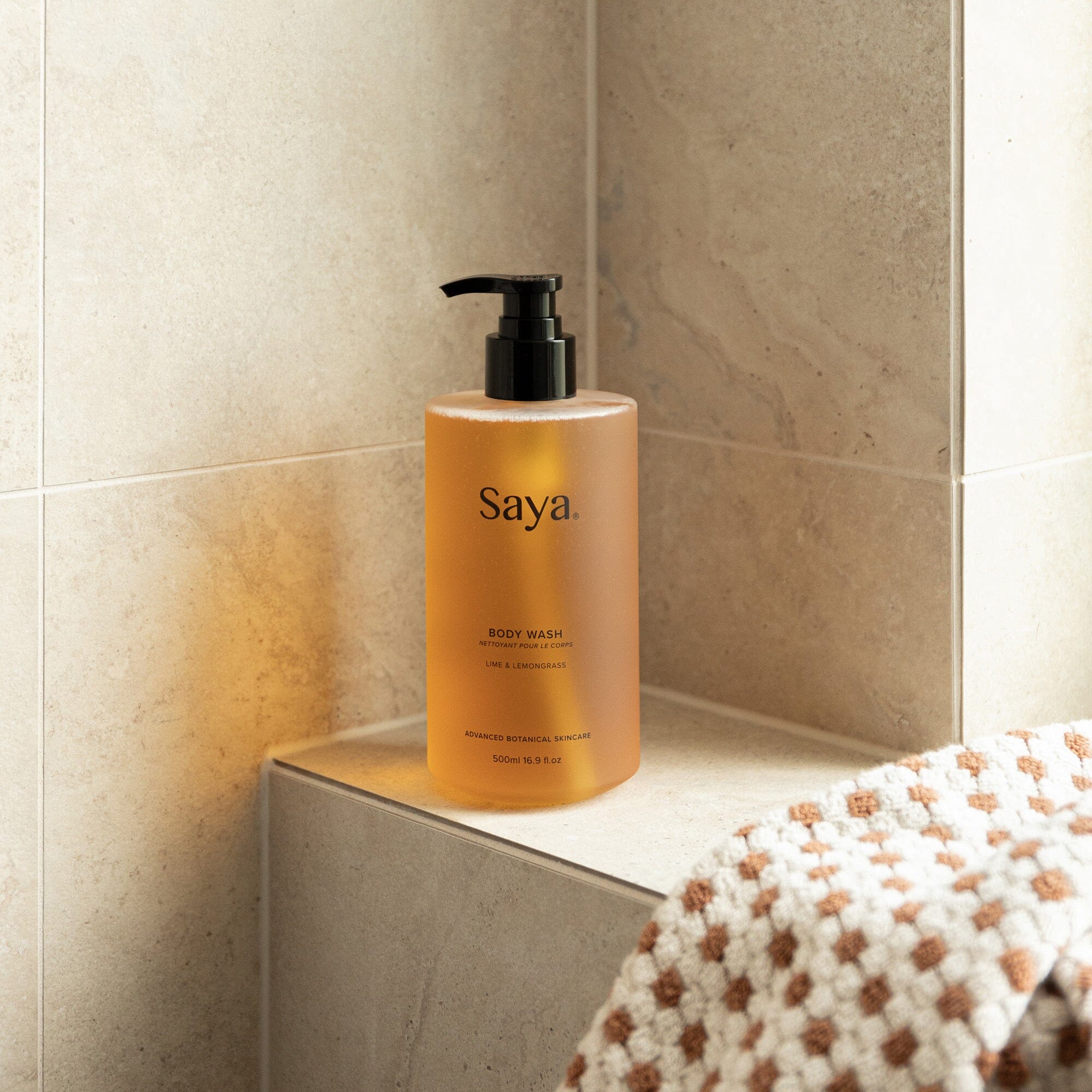 Saya Body Wash with Lime & Lemongrass – Saya®