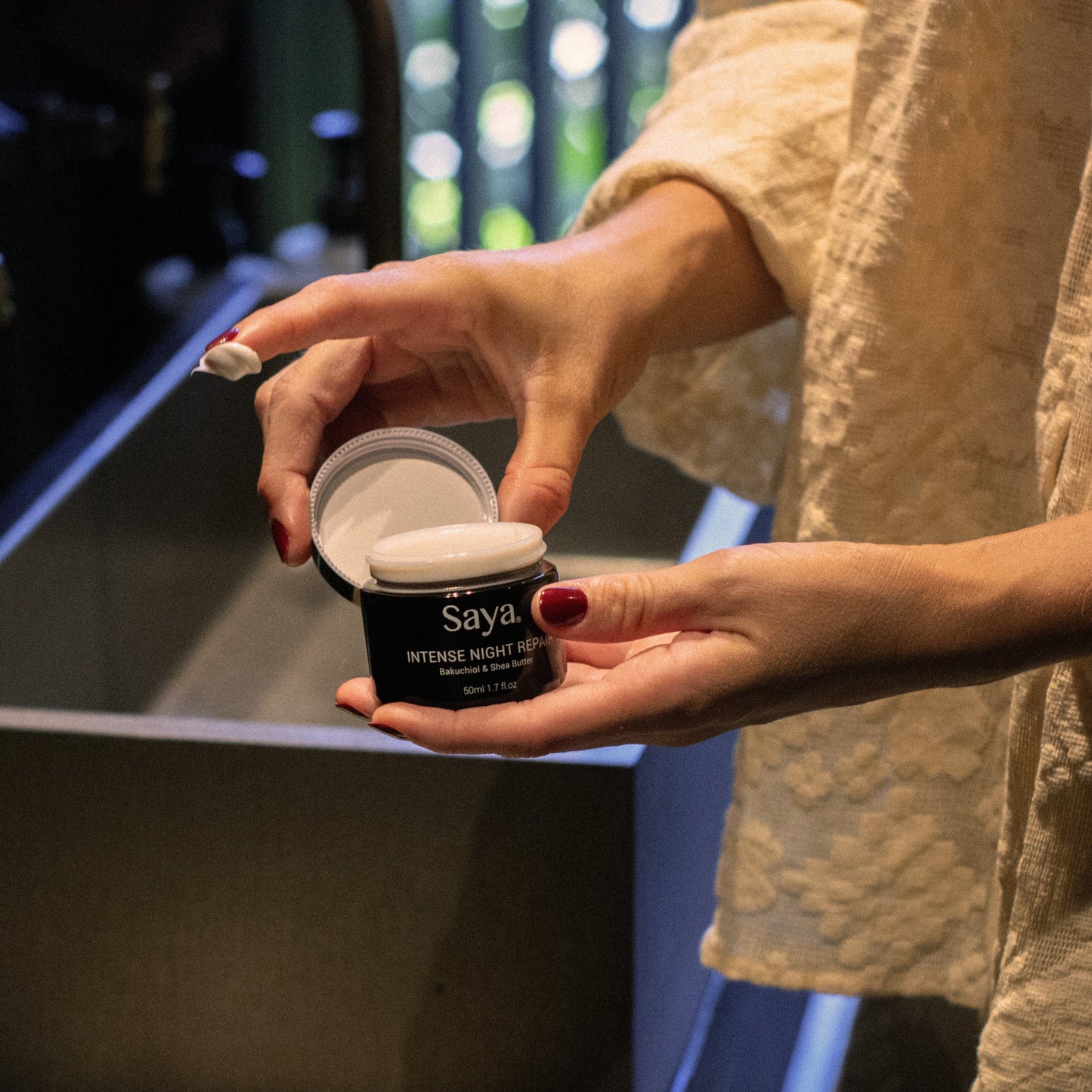 Intense Night Repair Cream Moisturiser Saya