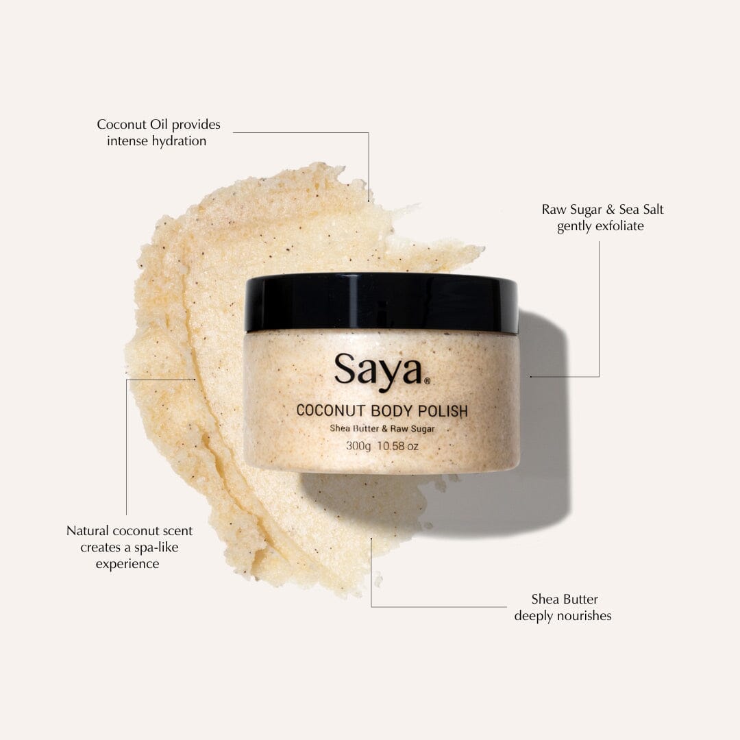 Coconut Body Polish Body Care Saya 
