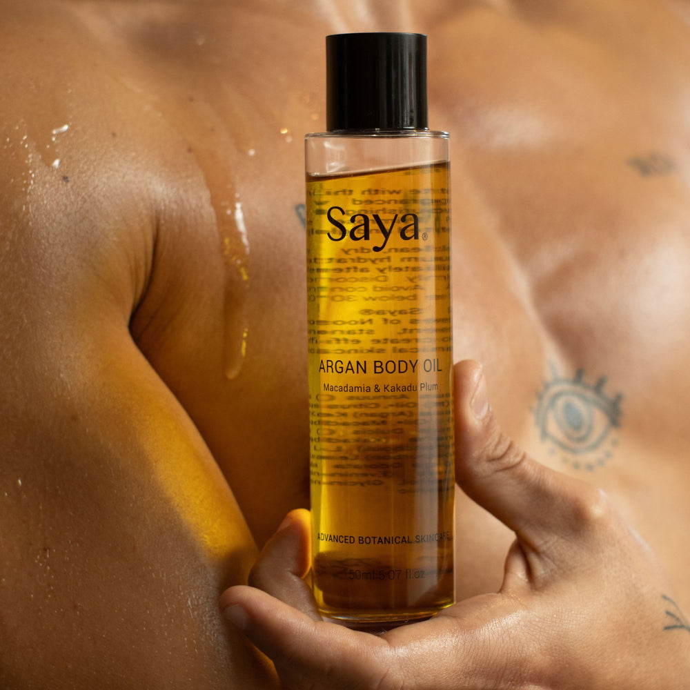 
                      
                        Argan Body Oil Body Care Saya 
                      
                    