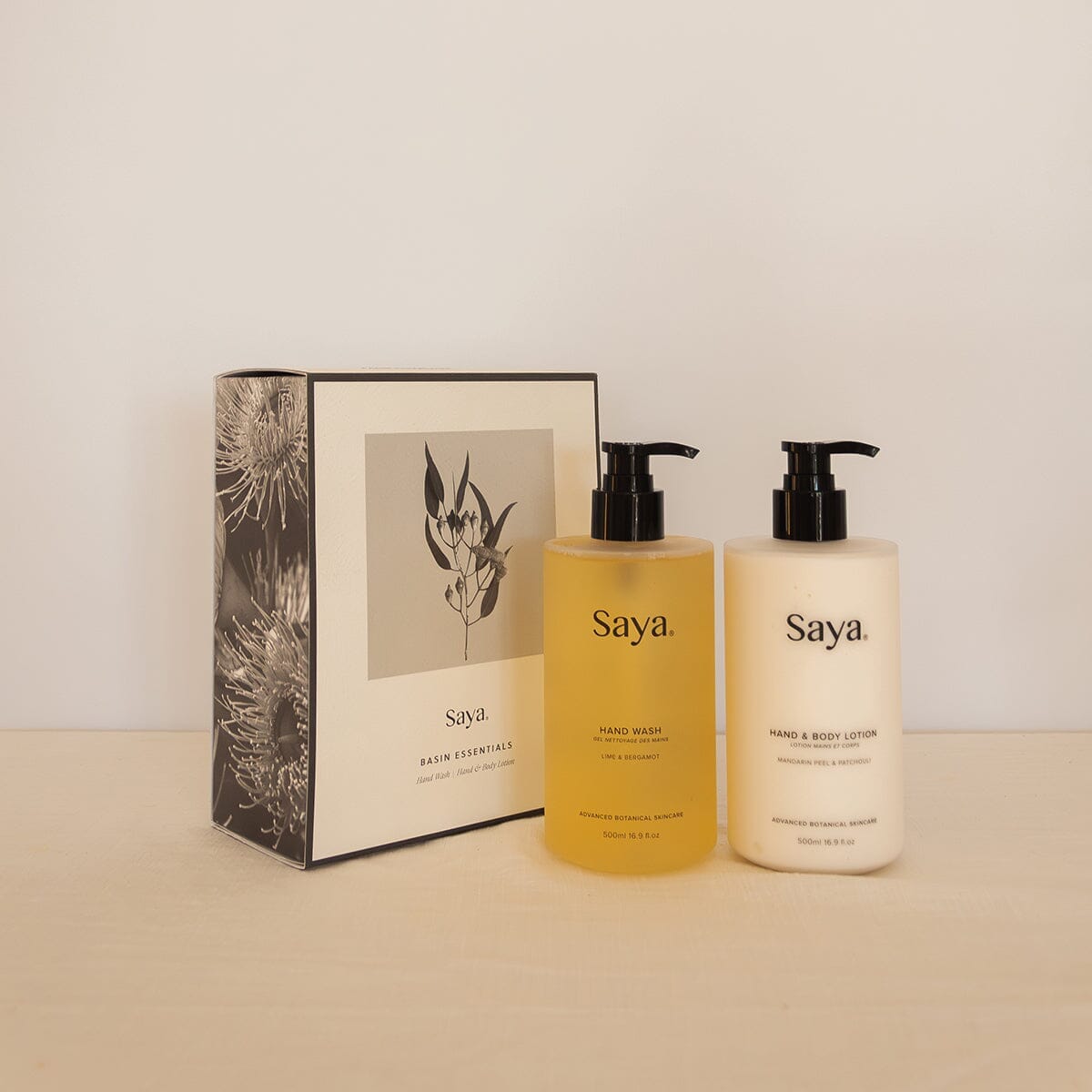 Basin Essentials Christmas | Limited Edition Gift Box Bundles & Sets Saya® Skincare 