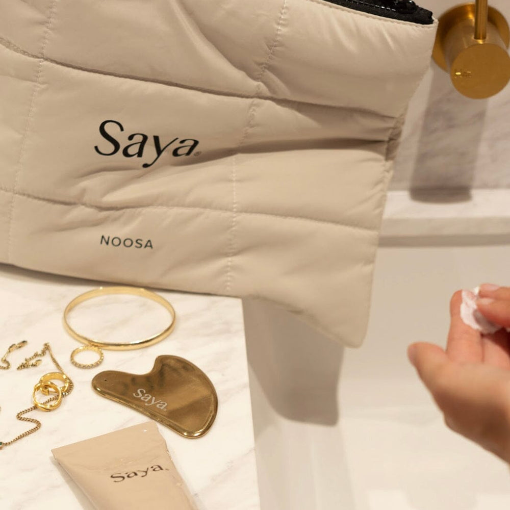 
                      
                        Saya Recycled Nylon Toiletry Bag / Beach Pouch Saya® 
                      
                    