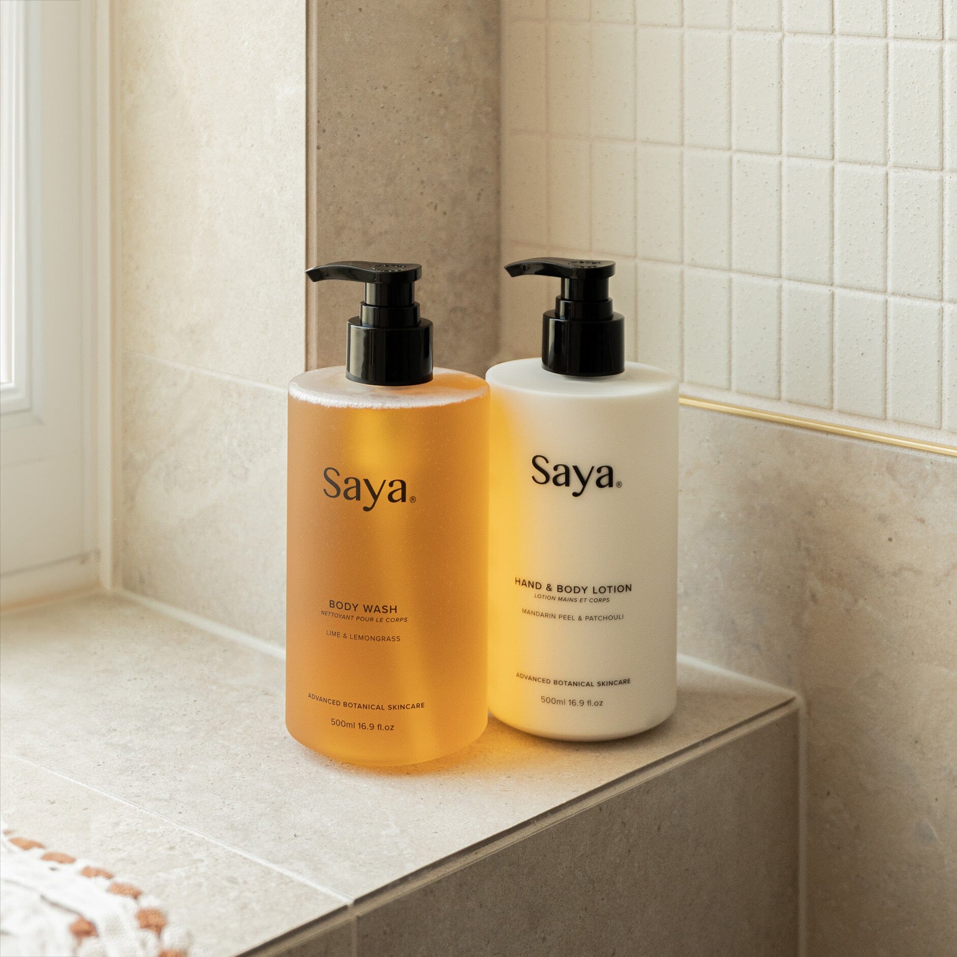 Shower Essentials Gift Pack with Body Wash + Hand & Body Lotion