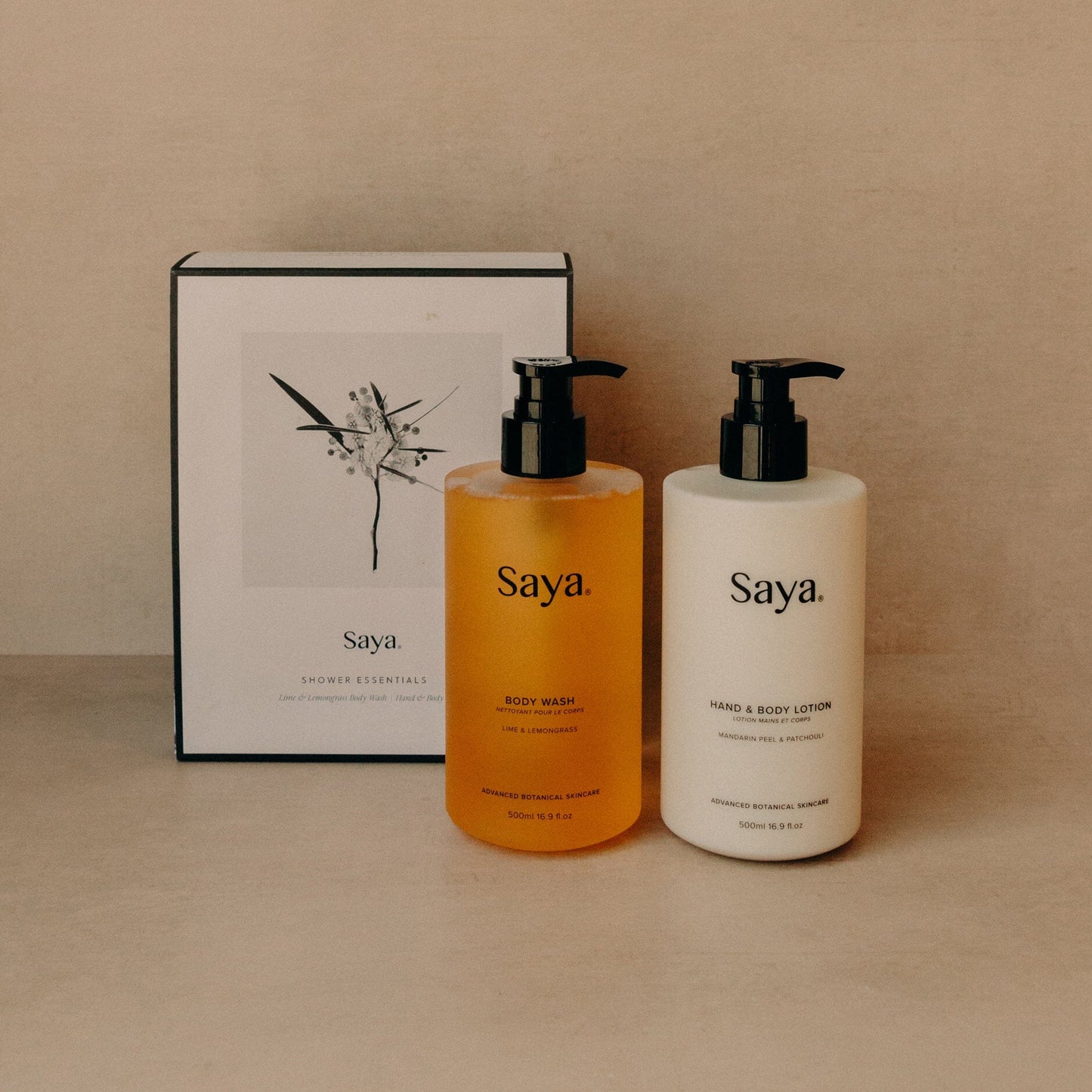 Shower Essentials | Limited Edition Gift Set Bundles & Sets Saya® Skincare 
